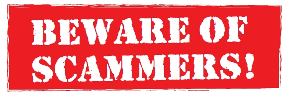 Beware of scammers