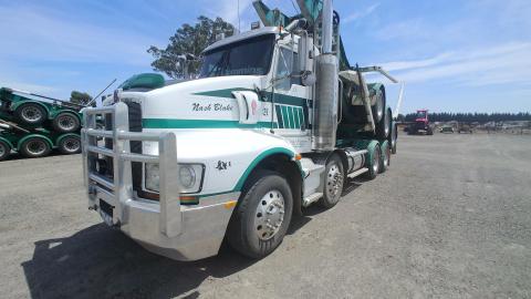 2009 kenworth t408 prime mover & trailer
