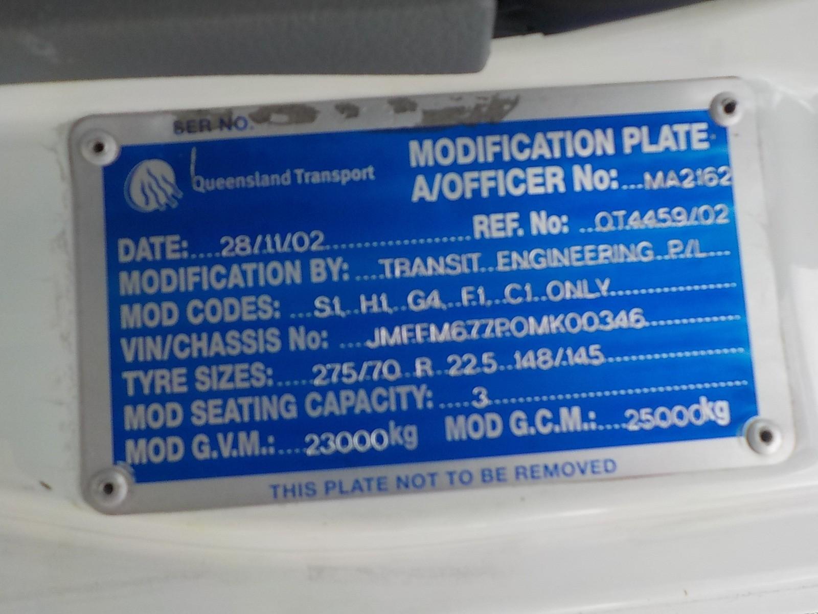 2002 mitsubishi fm600 manual curtainsider