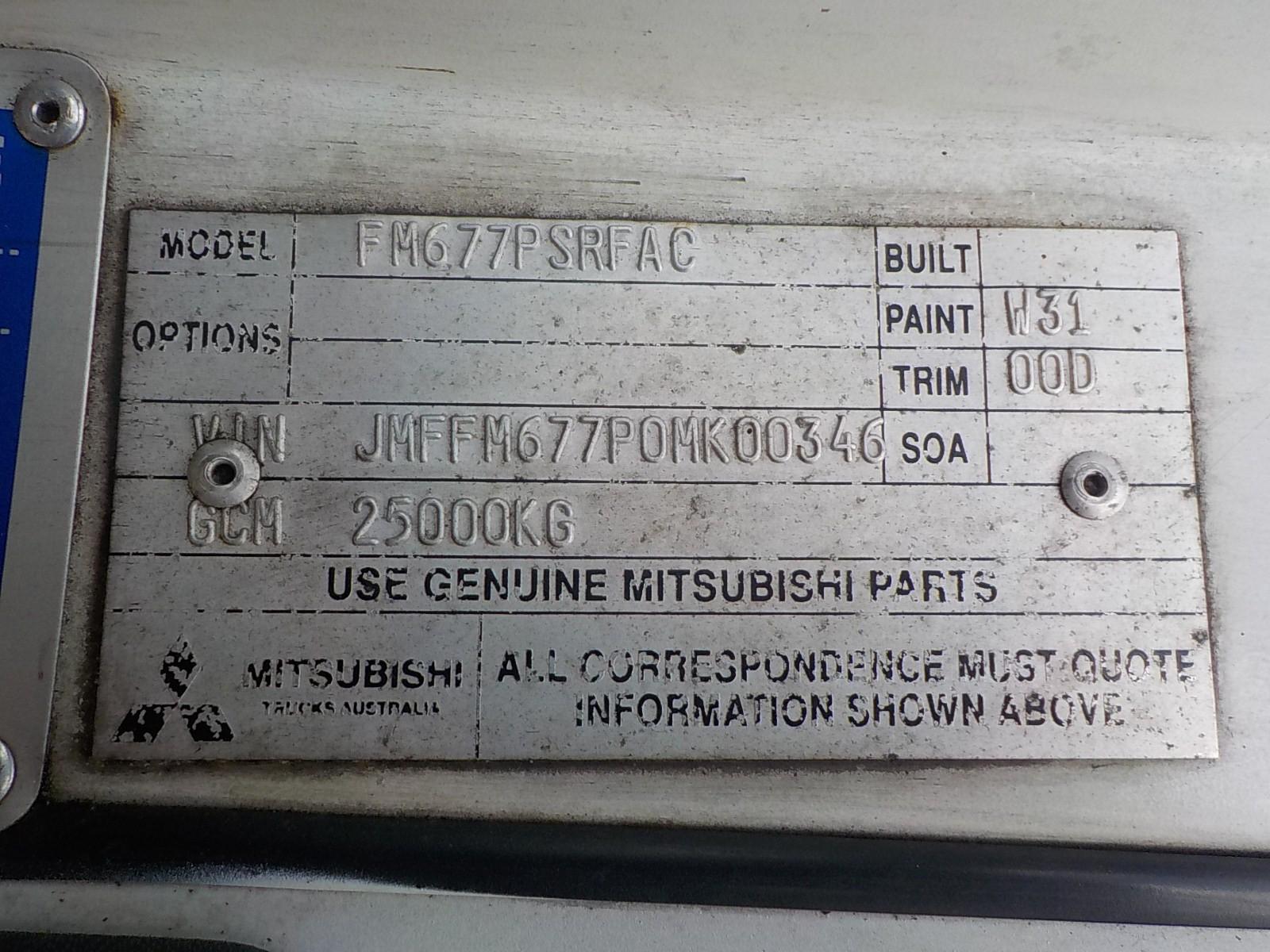 2002 mitsubishi fm600 manual curtainsider