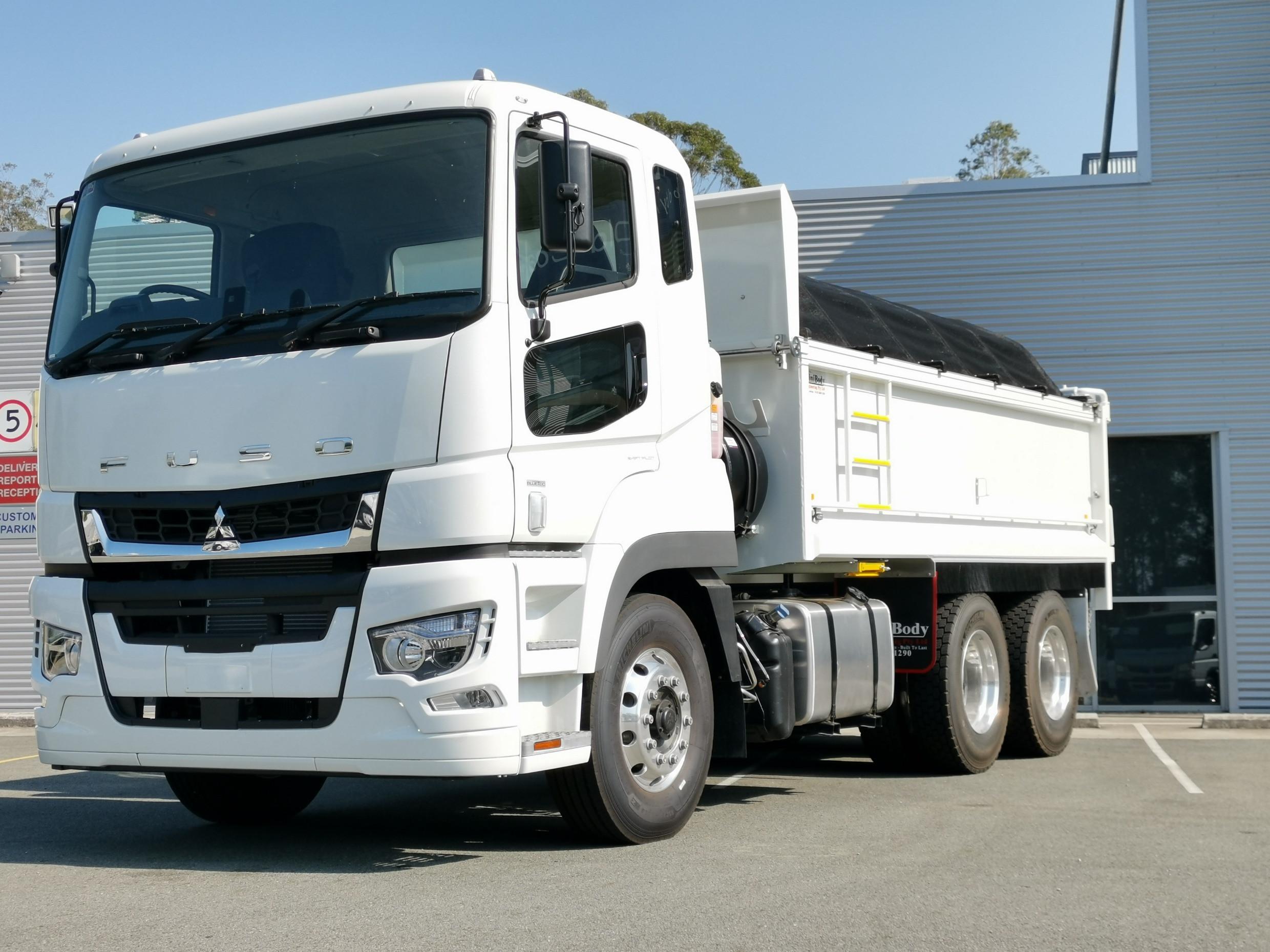 2019 Fuso Shogun Fv74hk4vfaa Side Tipper JCFD5077989