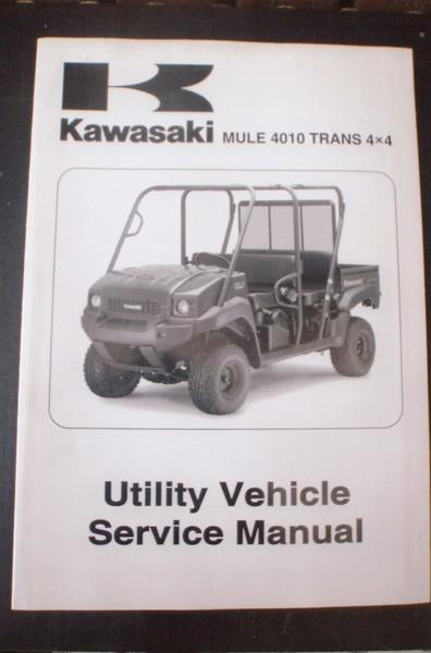 2017 kawasaki mule 4010 service manual